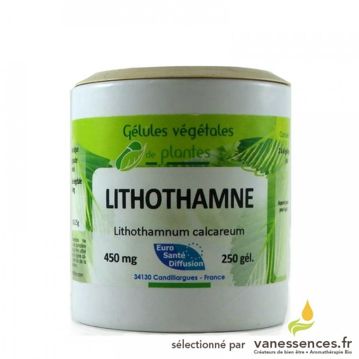 Lithothamne - 250 gélules végétales fabriquées en France