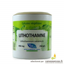 Lithothamne - 250 gélules végétales fabriquées en France