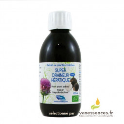Draineur hépatique bio. Détox naturel du foie aux plantes fraiches. 