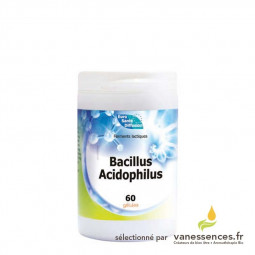 Bacillus acidophilus - Probiotique flore intestinale - 60 gélules
