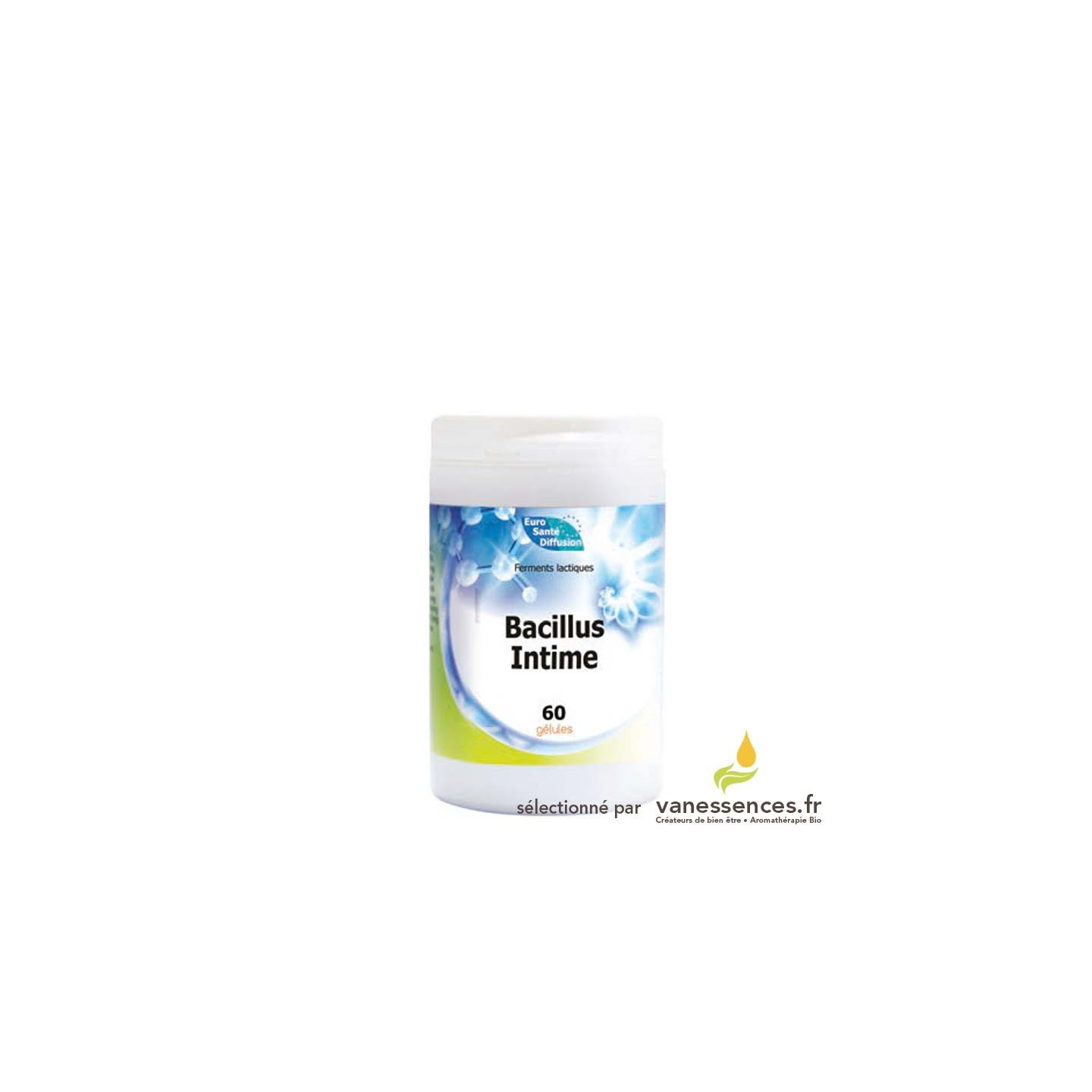 Probiotiques Vitaler's Lactobacillus Rhamnosus Avec FOS - Boîte De 60 Gélules, Usage Quotidien