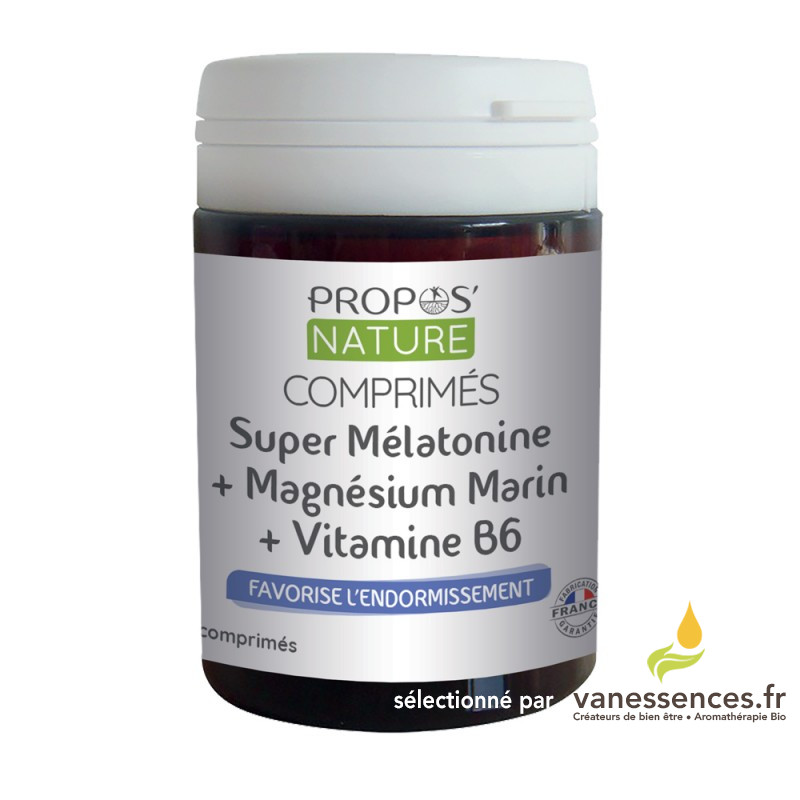 Super mélatonine + Magnésium marin + Vitamine B6