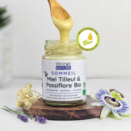 Miel bio Tilleul et Passiflore SOMMEIL