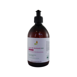 Huile de massage relaxante bio professionnelle