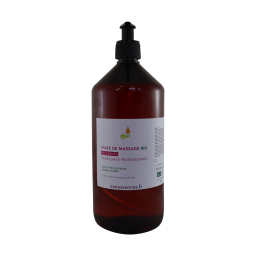 Huile de massage relaxante bio professionnelle
