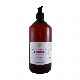 Huile de massage Minceur bio professionnelle