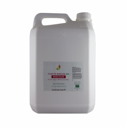 Huile de massage Minceur bio professionnelle