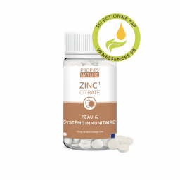 Comprimés de Zinc Citrate 15mg 90 comprimés