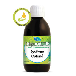 Detox peau naturel. Complexe Dépur actif aux 15 plantes médicinales.