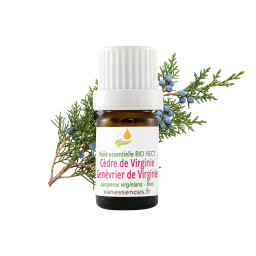 Huile essentielle HECT Cèdre de Virginie Genévrier Juniperus virginana