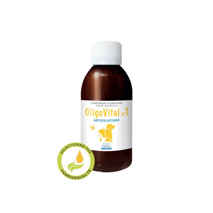 Oligo éléments. Reminéralisant et  apaisant contre les douleurs articulaires, arthrose, boiterie du chien et du chat.