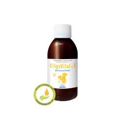 Oligo éléments. Reminéralisant et  apaisant contre les douleurs articulaires, arthrose, boiterie du chien et du chat.