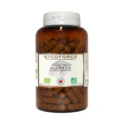 Gélules d’Agaricus campestris - 100% poudre de champignon