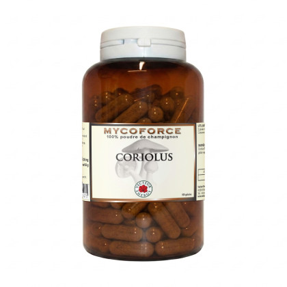 Gélules de Coriolus Trametes suaveolens 100 % poudre de champignon