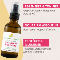 RÉGÉNÉRER & TONIFIER
NOURRIR & ASSOUPLIR
PROTÉGER & RAVIVER L'ÉCLAT