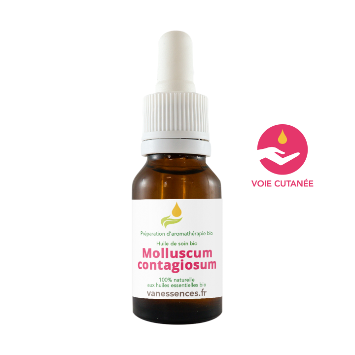 Huile de soin bio Molluscum contagiosum (DEVIS Severine)