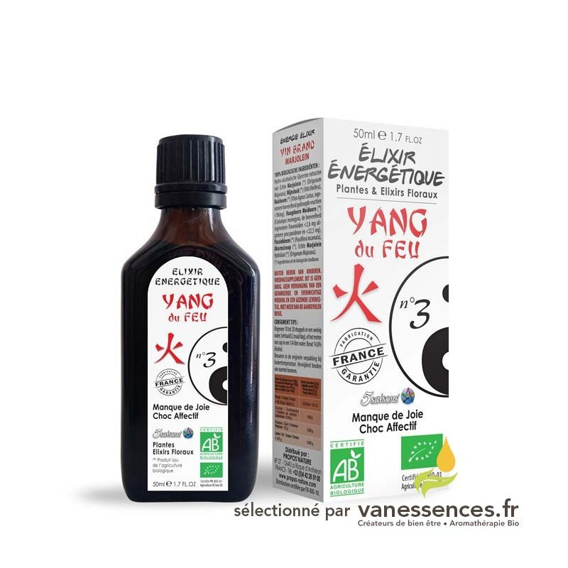 Elixir énergétique Yang du Feu n°2 - Médecine traditionnelle chinoise