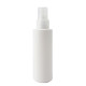Flacon spray vide plastique blanc 125ml bouchon vaporisateur pulvérisateur
