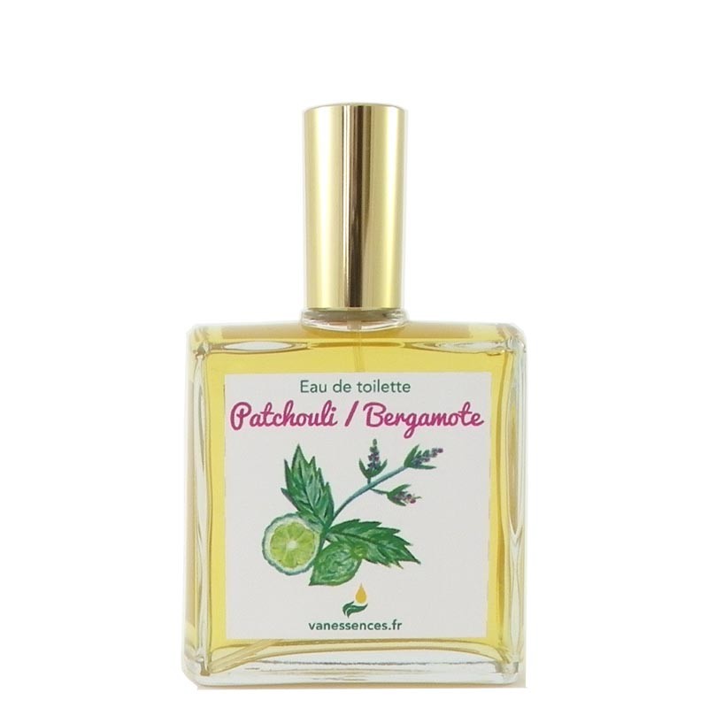 de toilette naturelle Patchouli Bergamote